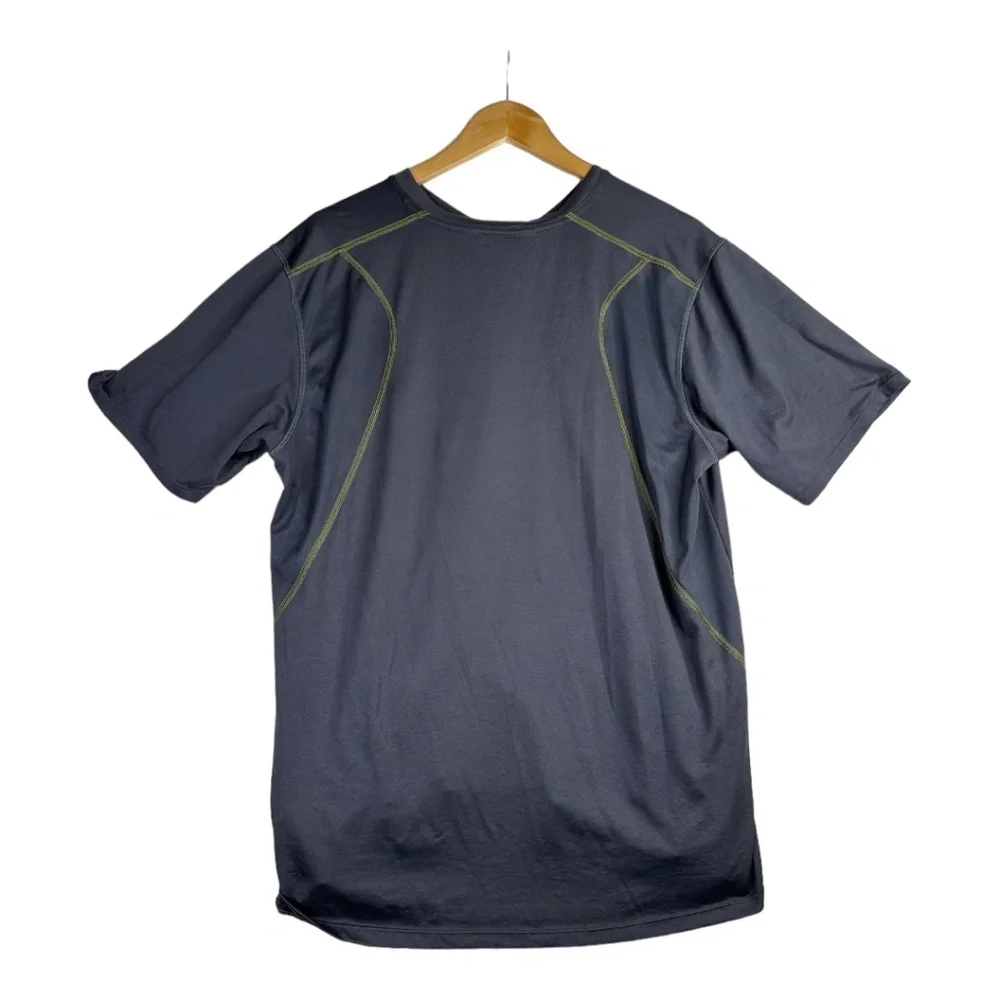 The‎ North Face Men's V Neck Gray T Shirt Size Large
